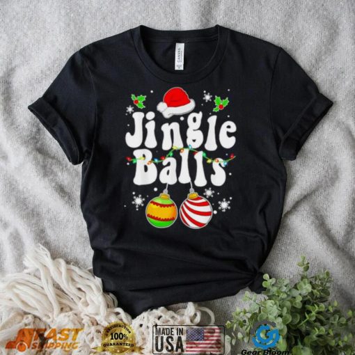 Tinsel Tits And Jingle Balls Matching Christmas Couple Shirt