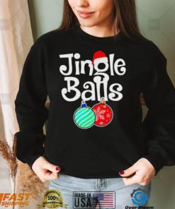 Jingle Balls Christmas Holiday Xmas Couples Matching Shirt