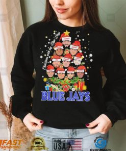 Toronto Blue Jays Team Christmas With My Blue Jays Tree Shirt