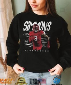 Isaiah Simmons Arizona Cardinals Player Name Linebacker Shirt