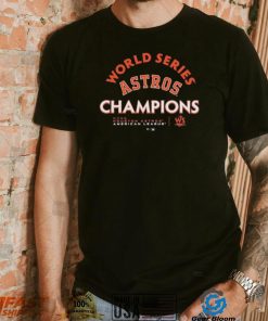 World Series Astros Champions 2022 Houston Astros American League shirt