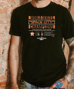 World Series Space City Houston Astros Champions 2022 Shirt