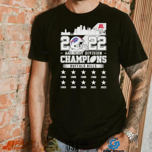 2022 AFC East Champions Buffalo Bills 1980 2022 Shirt