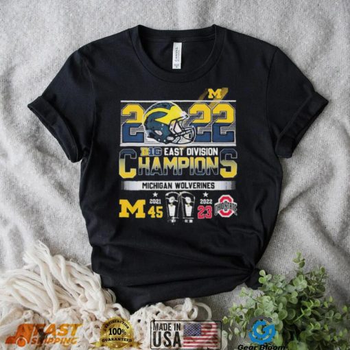 2022 Big East Division Champions Michigan Wolverines Cup Shirt