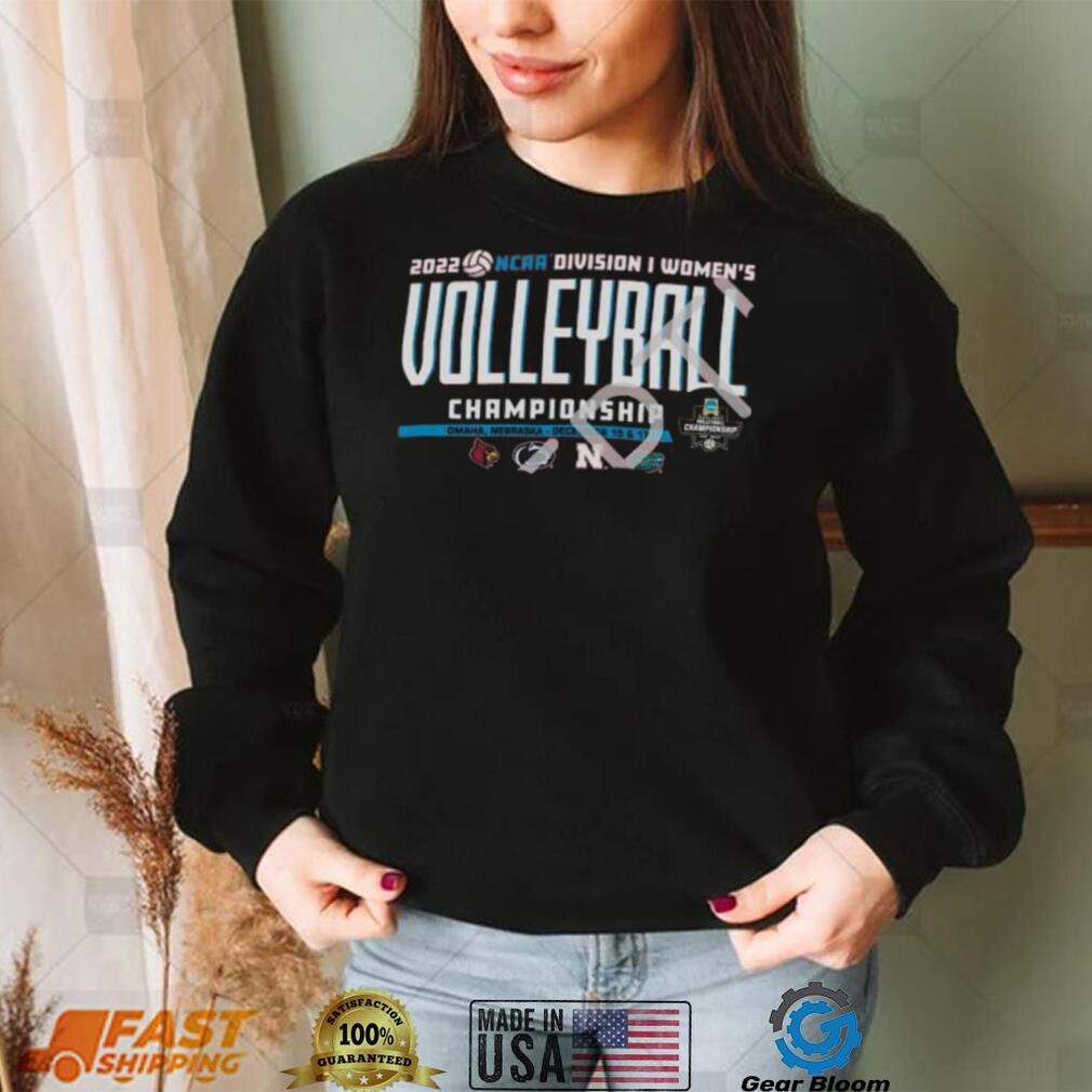 2022 NCAA Division I Women’s Volleyball Final Championship shirt