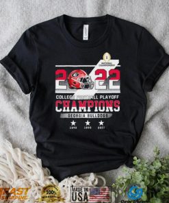 2022 National Championship College Football Playoff Georgia Bulldogs Shirt