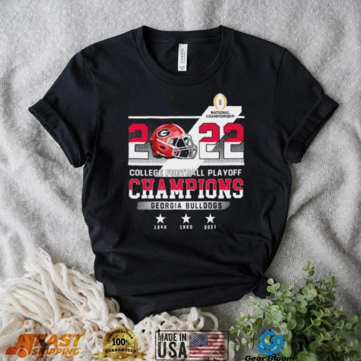 2022 National Championship College Football Playoff Georgia Bulldogs Shirt