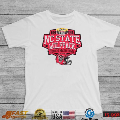 2022 North Carolina State Football Duke’s Mayo Bowl Shirt