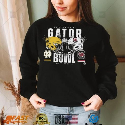 2022 Taxslayer Gator Bowl South Carolina Gamecocks vs Notre Dame Fighting Irish Shirt