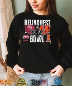 2023 ReliaQuest Bowl Game Matchup Mississippi State Vs Illinois Shirt