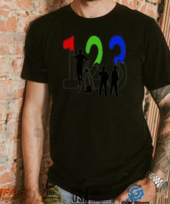 Paint by Numbers 1 2 3 art shirt