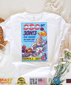 3oh!3 the Maine joey valence and brae march 3 2023 mission ballroom denver coportrait poster shirt