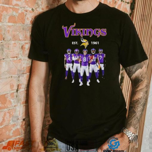 Minnesota Vikings Est 1961 champions 2022 shirt