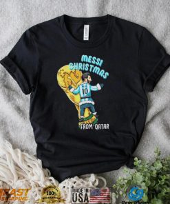 Messi Christmas From Qatar Lionel Messi T Shirt