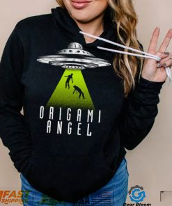 Origami angel UFOs t shirt