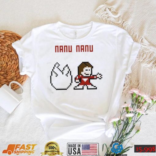 8bit Mork Robin Williams Nanu Nanu Shirt