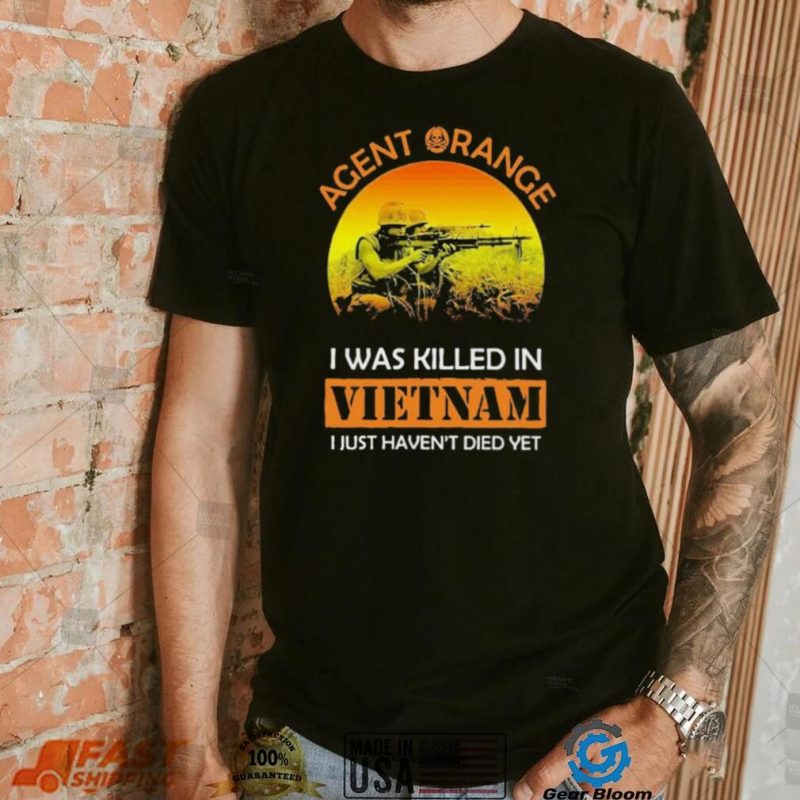 Agent Range I Was Killed In VietNam I Just Haven’t Died Yet T shirt