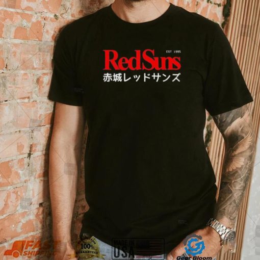 Akagi Redsuns Logo Initial D Shirt