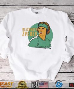 Alexander Zverev Champion Green Art Shirt