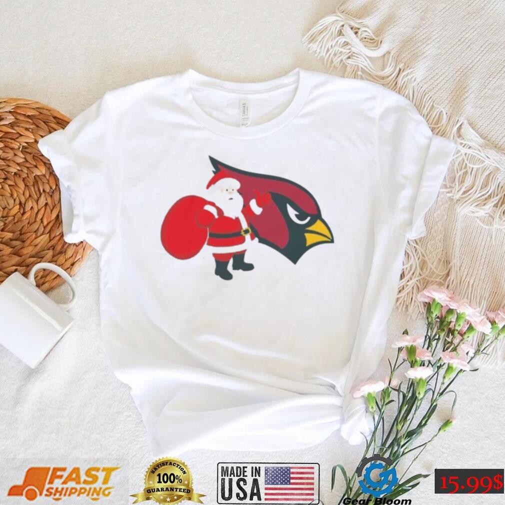 Arizona Cardinals Santa Claus Christmas Shirt - Gearbloom