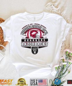 Arkansas Razorbacks 2022 Autozone Liberty Bowl T shirt