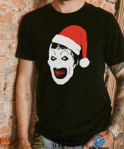 Art Christmas Terrifier Santa Tee Shirt