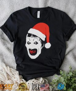 Art Christmas Terrifier Santa Tee Shirt