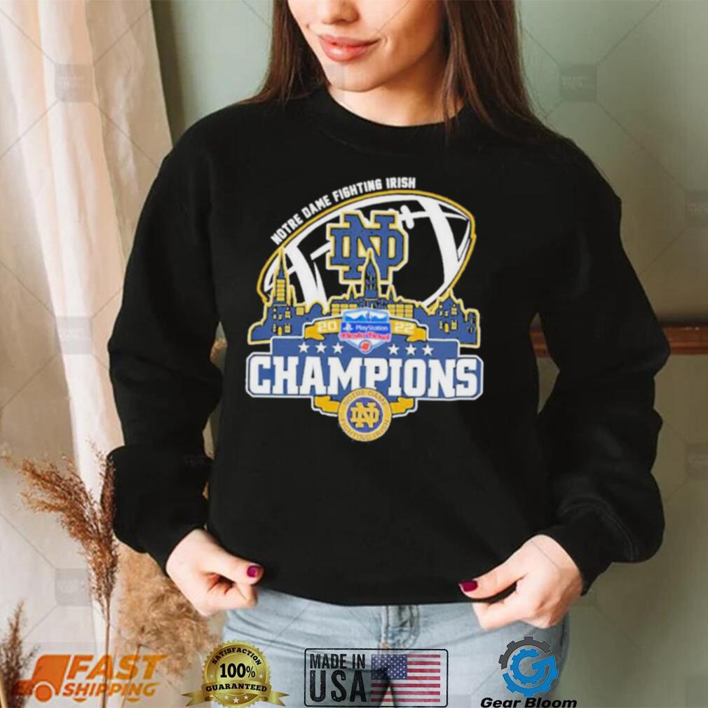 Awesome notre Dame Fighting Irish Logo Playstation City Champions 2022 shirt Awesome notre Dame Fighting Irish Logo Playstation City Champions 2022 shirt