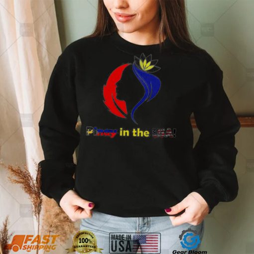 Pinay in the USA logo shirt