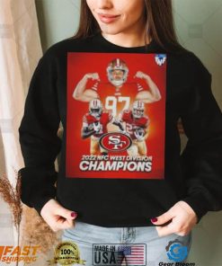 San francisco 49ers winner 2022 nfc west champions shirt