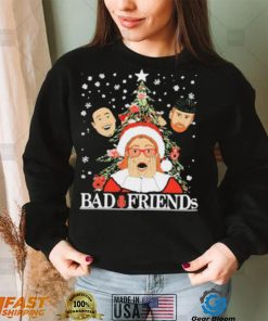 Bad Friends Home Alone Christmas Green Shirt