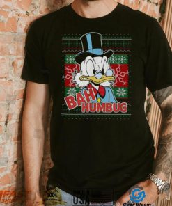 Bah Humbug Christmas Donald Duck Cartoon shirt