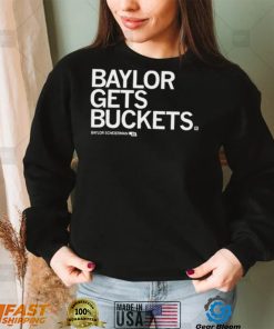 Baylor Scheierman Creighton Bluejays Baylor gets Buckets shirt