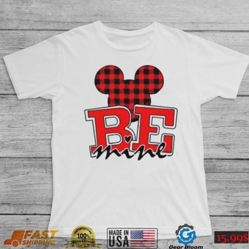 Be Mine Valentine Shirt, Matching Couple Gifts, Gifts for Girlfriend, Disney Couple Tees
