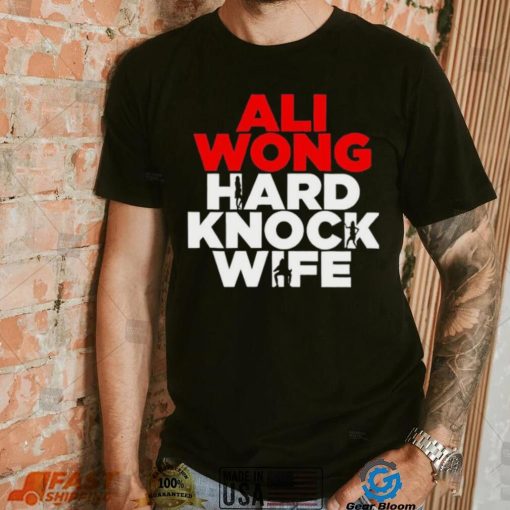 Best Ali Wong Hard Knock Wife Grunge Design Shirt