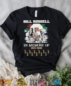 Bill Runssell In Memory Of 1934 2022 Cup Shirt