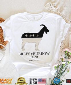 Brees Burrow 2020 Black & Gold Drew Brees Shirt