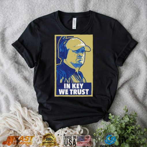 Brent Key Coach of Georgia Tech in Key we trust 2022 shirt