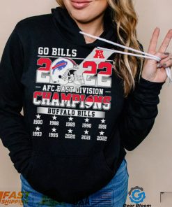 Buffalo Bills Go Bills 2022 AFC East Champions Shirt