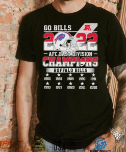 Buffalo Bills Go Bills 2022 AFC East Champions Shirt