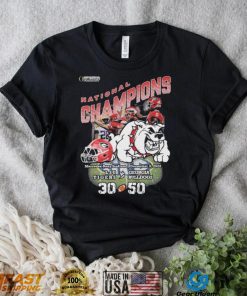 CFP National Champions Georgia Bulldogs 50 30 LSU Tigers Shirt