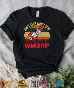 Cant Stop Wont Stop Gamestop Vintages Shirt