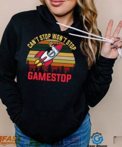 Cant Stop Wont Stop Gamestop Vintages Shirt