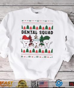 Career Dentist Christmas Dental Squad Funny Christmas Shirt