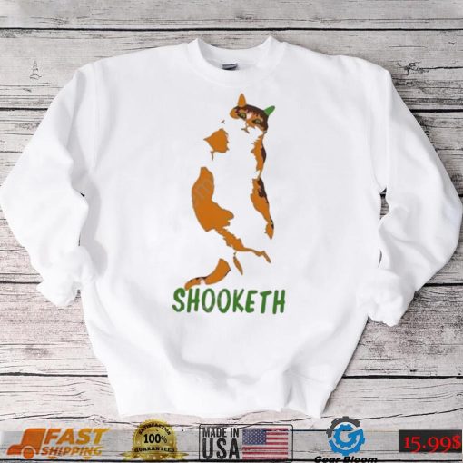 Catbellies shooketh cat shirt