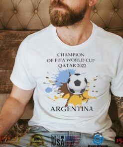 Champion Argentina Qatar World Cup 2022 T shirt Design