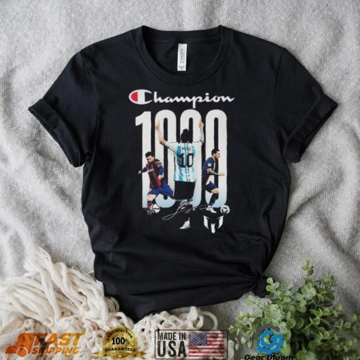 Champion Lionel Messi 1000 shirt