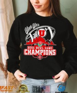 Champion Utah Utes Logo Rose Bowl Game City 2022 Shirt