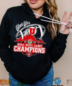 Champion Utah Utes Logo Rose Bowl Game City 2022 Shirt