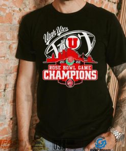 Champion Utah Utes Logo Rose Bowl Game City 2022 Shirt